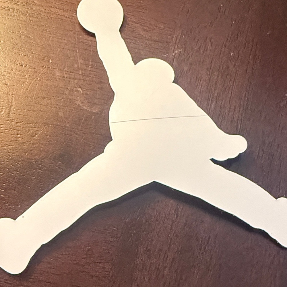 Gold Jumpman Sticker - Picture 2 of 2